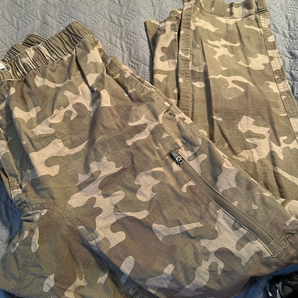 Men’s GEORGE GE Ripstop
Jogger Gray Pants Drawstring
Security Pocket